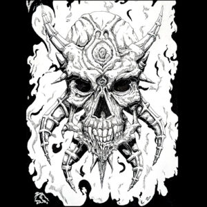 Crâne diabolique 😈💀🔥 - Vignette