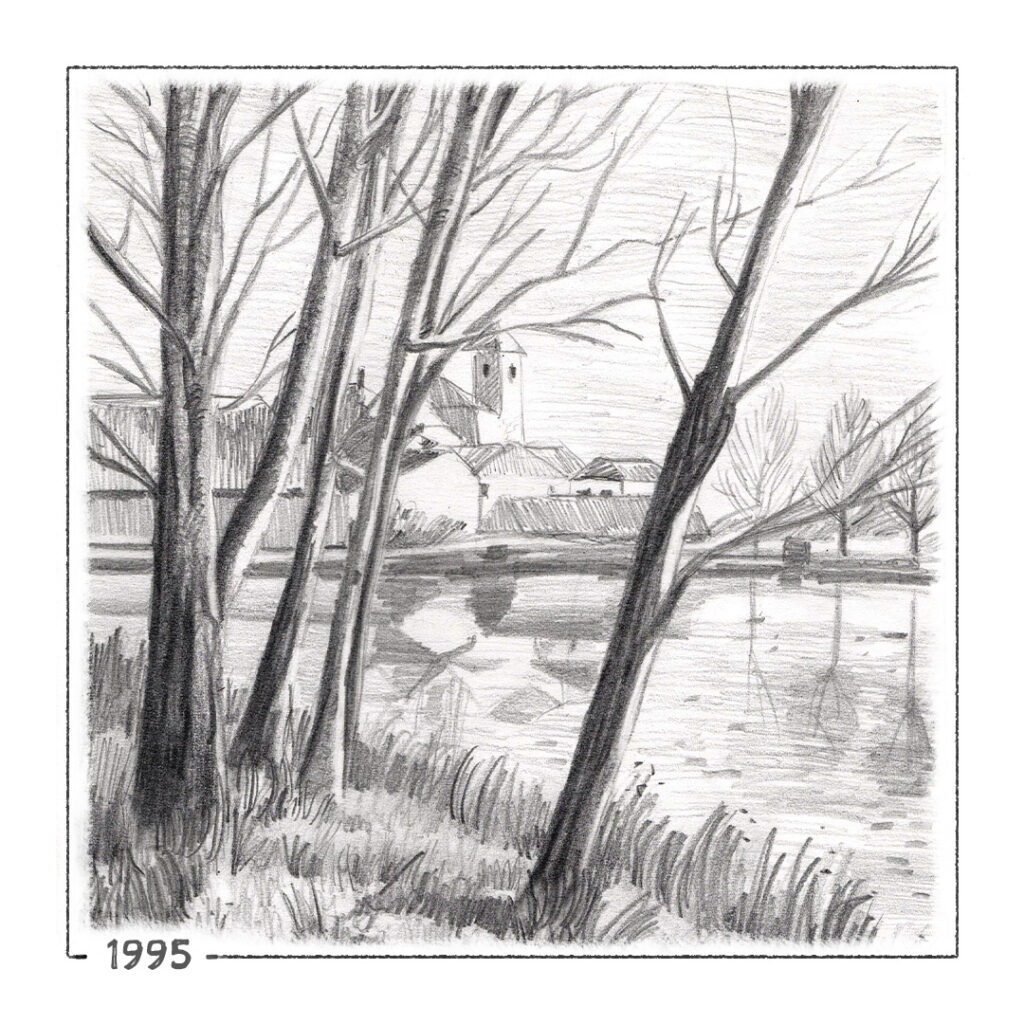 Dessins crayon & fusain 🌄