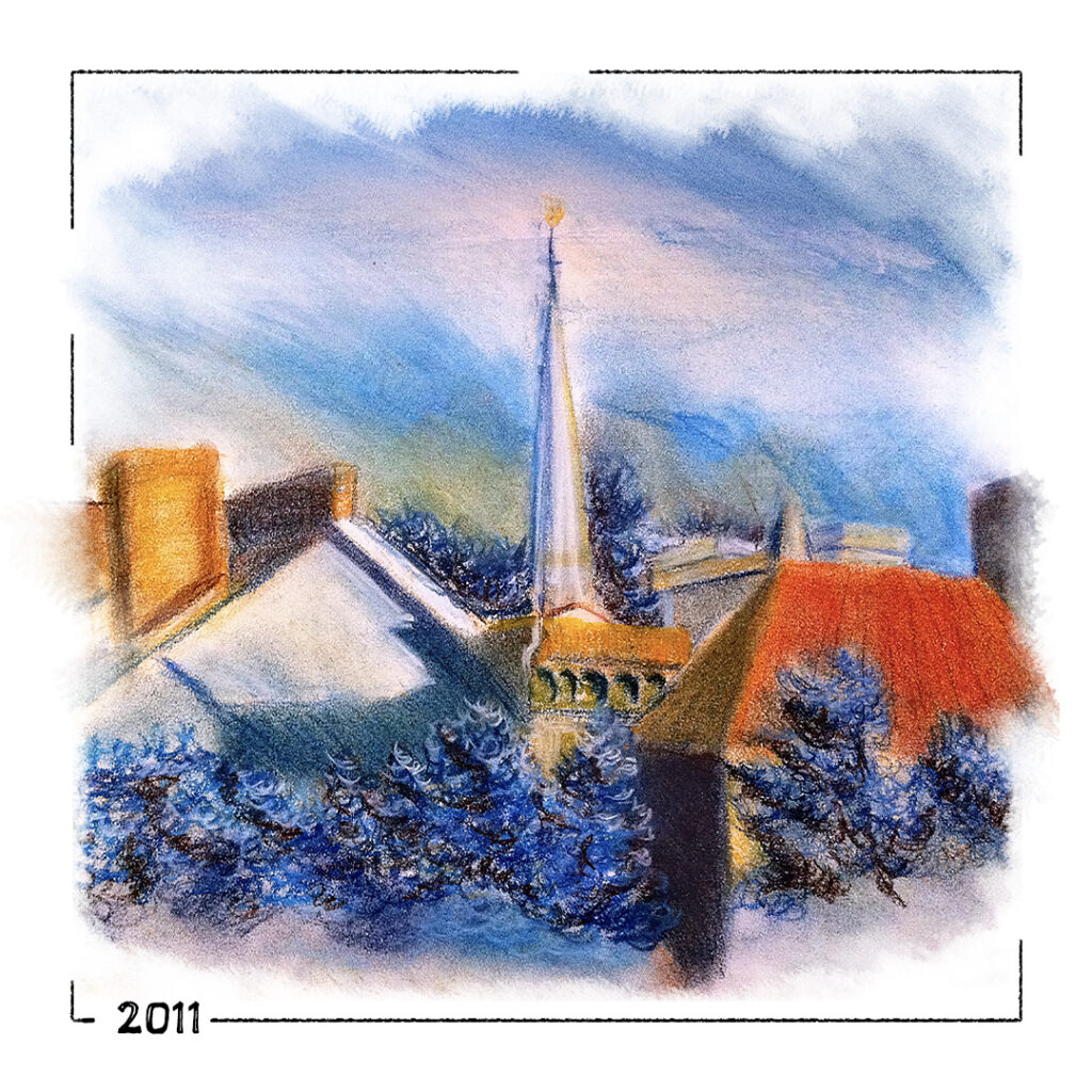 Dessins crayon & fusain 🌄